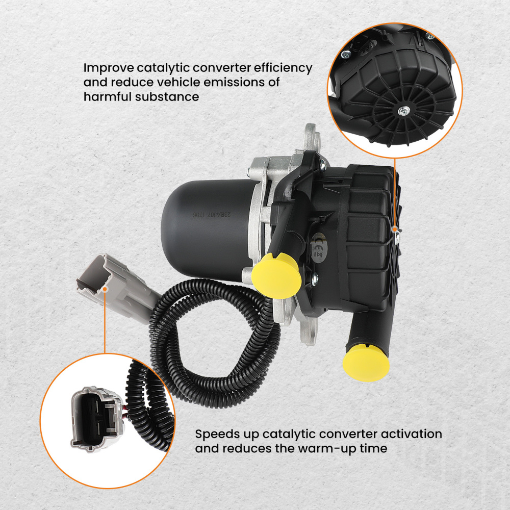 Compatible for Toyota Sequoia Tundra compatible for Lexus LX570 compatible for V8 2007-2013 176100S010 Air Injection Pump smog pump