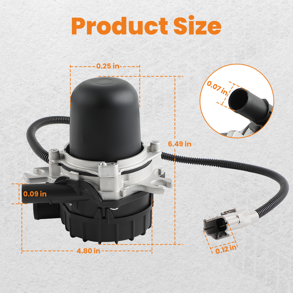 Compatible for Toyota Sequoia Tundra compatible for Lexus LX570 compatible for V8 2007-2013 176100S010 Air Injection Pump smog pump