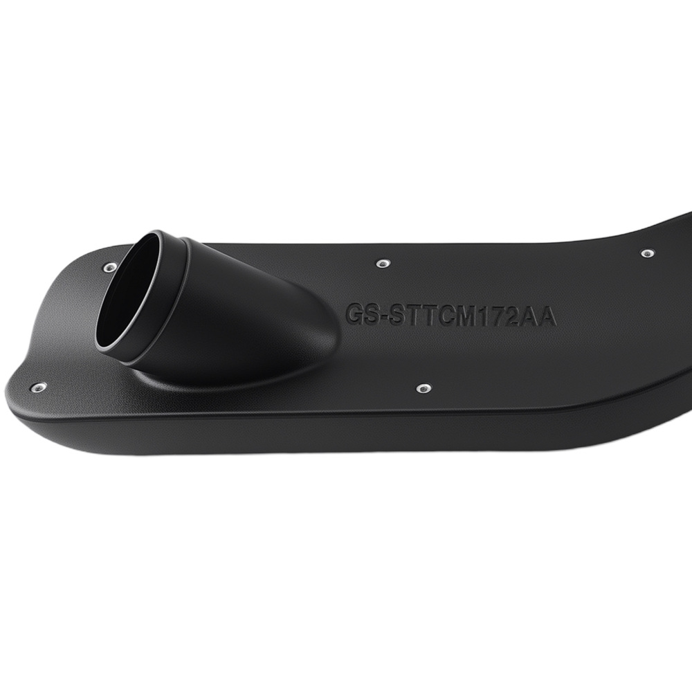 Air Intake Kit Right compatible for Toyota Tacoma 3.5L 2GR-FKS 2016-2021 Black LLDPE