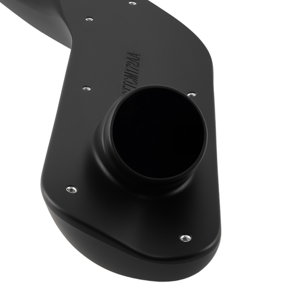 Air Intake Kit Right compatible for Toyota Tacoma 3.5L 2GR-FKS 2016-2021 Black LLDPE
