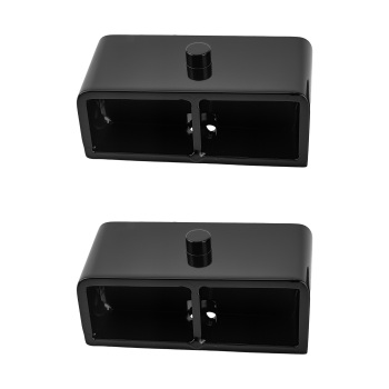 3 Front + 2 Rear Lift Spacer Kit w/U-Bolts compatible for Toyota Tundra 99-06 Black