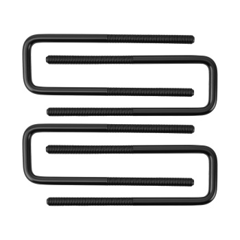 3 Front + 2 Rear Lift Spacer Kit w/U-Bolts compatible for Toyota Tundra 99-06 Black