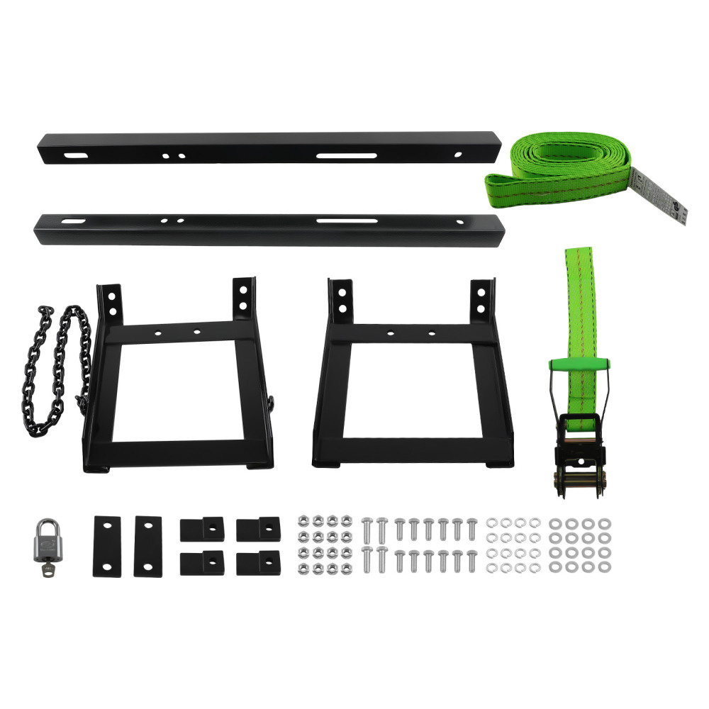 Adjustable Rack Spare Tire Carrier Tire Mount Holder w/ Hardware for Semi Truck