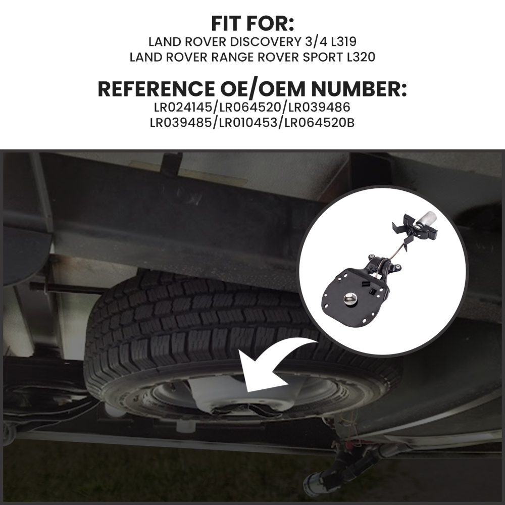 Compatible for Land Rover Discovery 4 Updated Version Spare Wheel Winch Mechanism LR024145