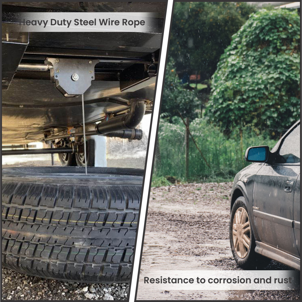 Compatible for Land Rover Discovery 4 Updated Version Spare Wheel Winch Mechanism LR024145