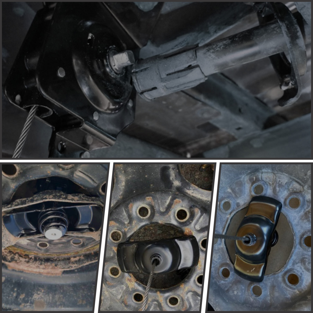 Compatible for Land Rover Discovery 4 Updated Version Spare Wheel Winch Mechanism LR024145