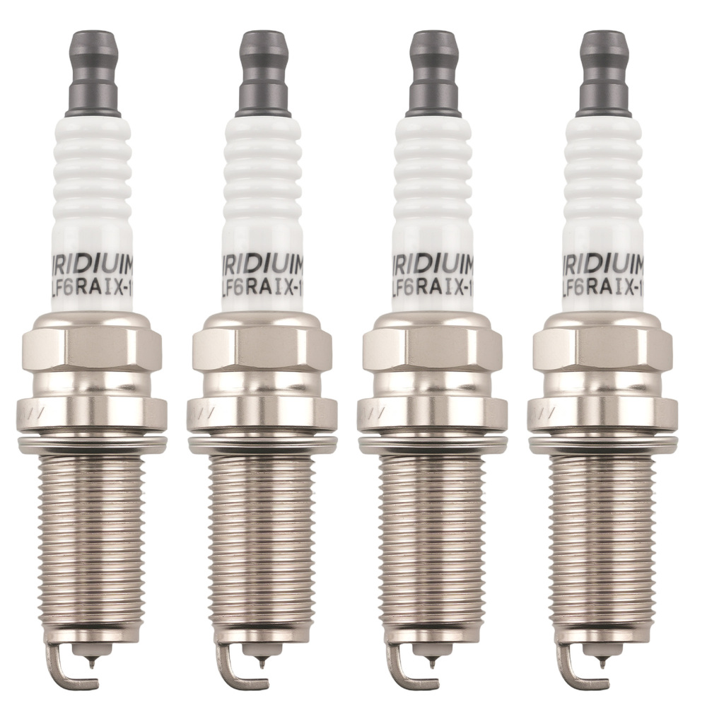 Iridium Spark Plug compatible for Acura ILX 2013-2015 LFR6AIX-11 L4 1.5L 4pcs Set