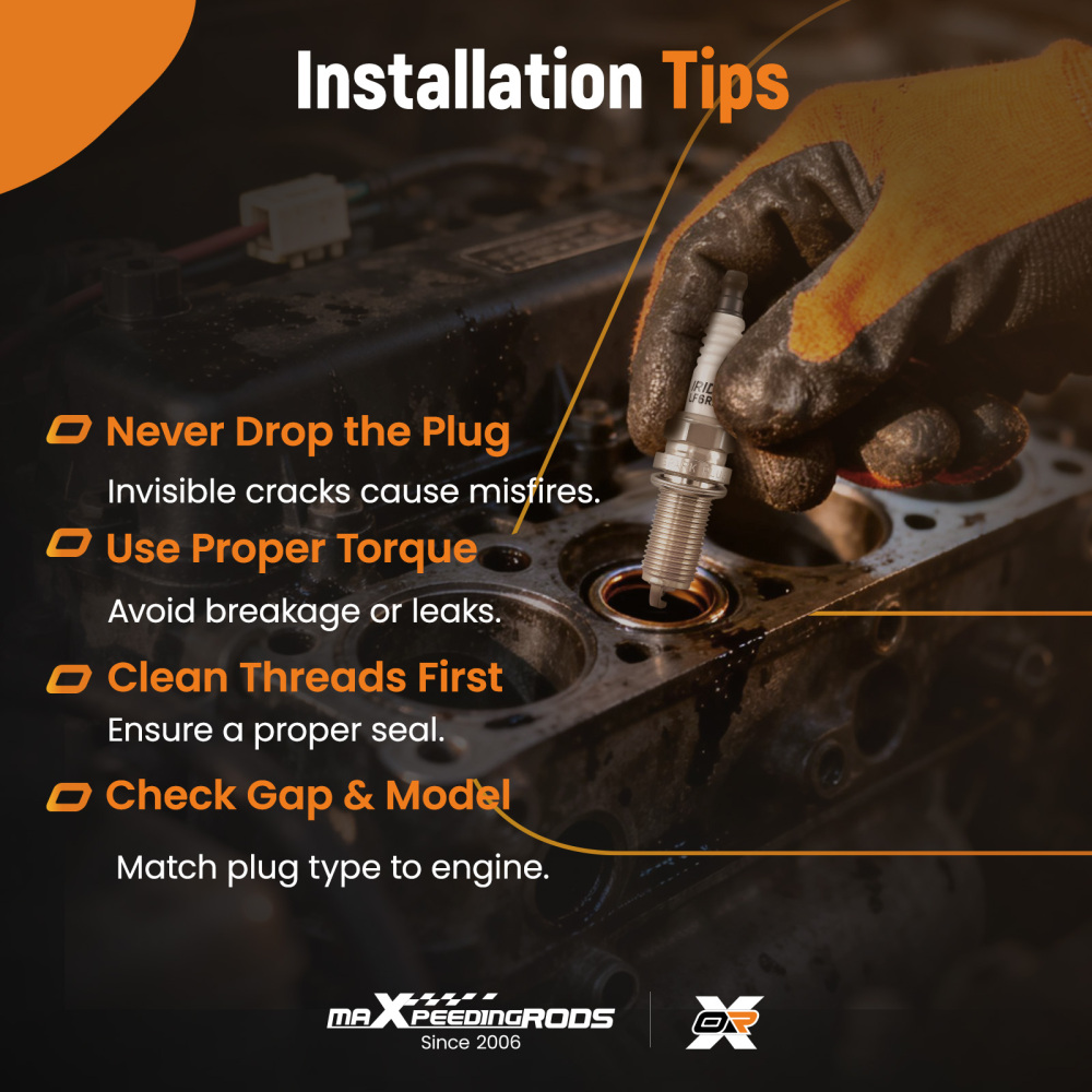 8PC Iridium Spark Plugs compatible for Toyota Tundra 2007-2020 V8 5.7L LFR6AIX-11