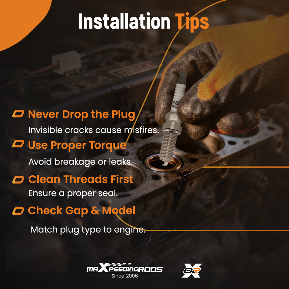 6Pack Spark Plugs compatible for Maserati Ghibli Quattroporte V6 3.0L SILKAR8C6DS