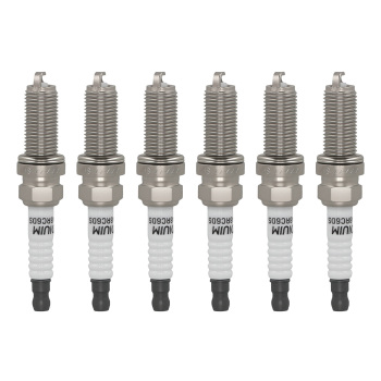 6Pack Spark Plugs compatible for Maserati Ghibli Quattroporte V6 3.0L SILKAR8C6DS