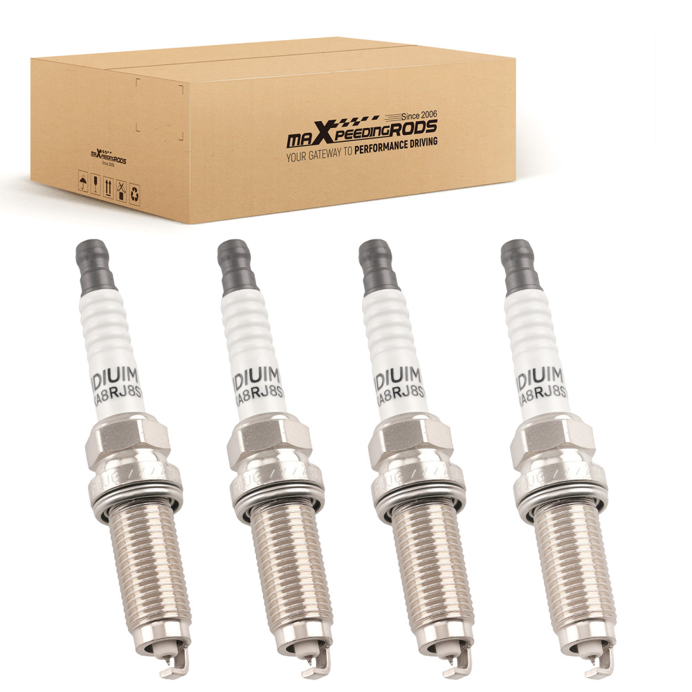 4Pcs Iridium Spark Plug compatible for Honda Civic 2017-2020 1.5L ILZKAR8J8SY Set