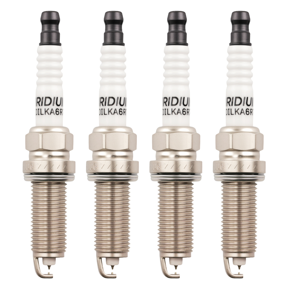Double Iridium Spark Plugs compatible for Lexus ES300h 2019-2020 96210 DILKAR6T8 4x