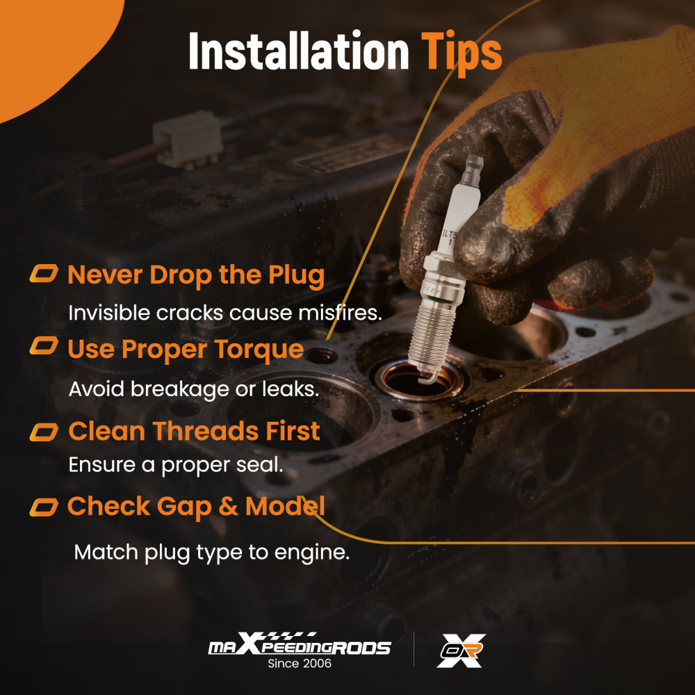 4Pcs Iridium Plugs compatible for Pontiac Grand Am Solstice 2.2L 2.4L 2002-2009