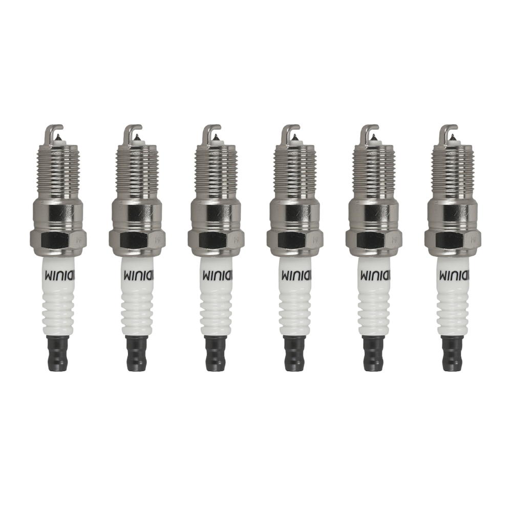 6 Iridium Spark Plugs compatible for Buick Skylark compatible for Chevrolet Cavalier 2.3L 2.4L 97287