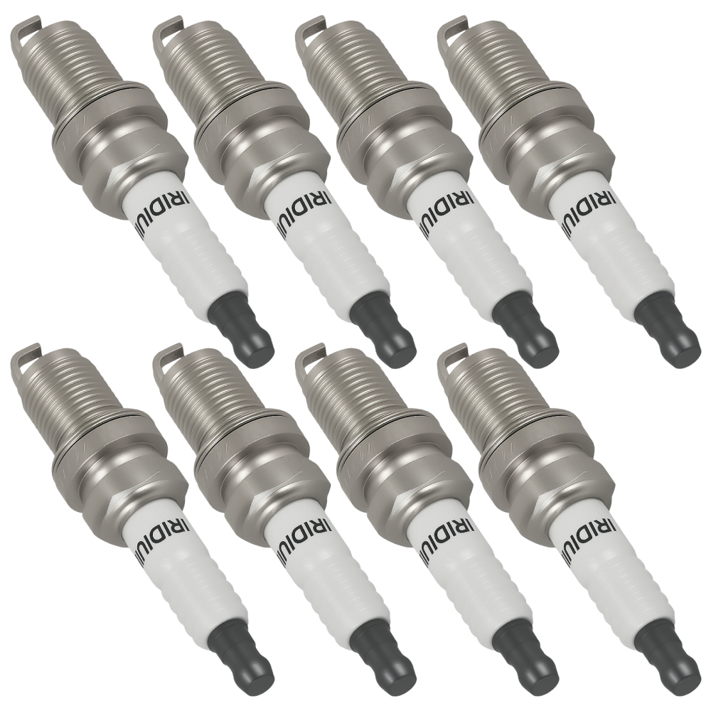 8PCS Spark Plugs compatible for Jaguar S-Type Super V8 4.2L 2003-2009 IFR5N10 7866