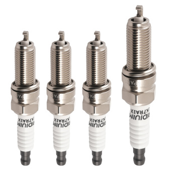 4X Spark Plugs compatible for Mercedes-Benz C250 SLK250 compatible for Kia Soul 93911 LKR7AIX Iridium