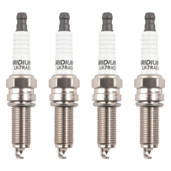 4X Spark Plugs compatible for Mercedes-Benz C250 SLK250 compatible for Kia Soul 93911 LKR7AIX Iridium