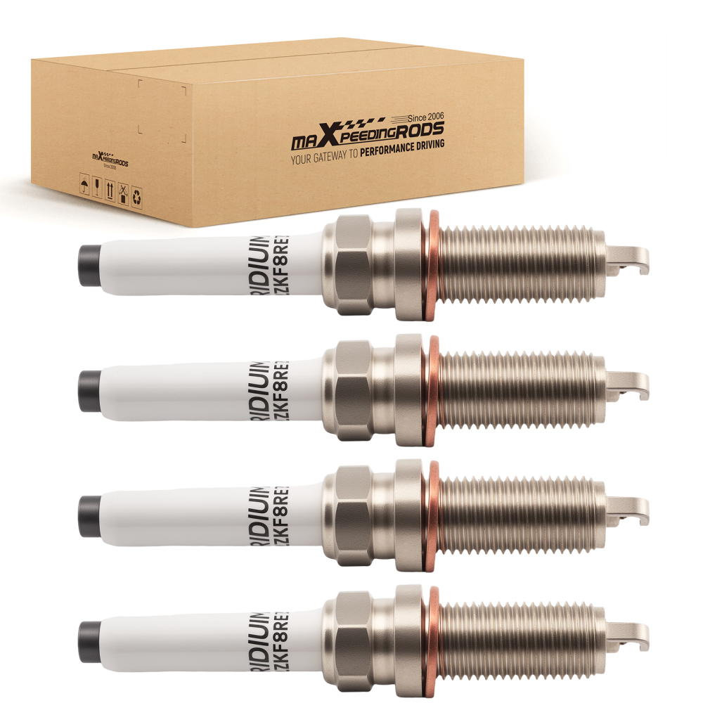4x High Performance Iridium Spark Plugs compatible for INFINITI Q50/Q60 2.0L 2016-2019