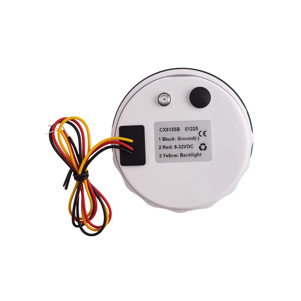 85mm Digital GPS Speedometer Gauge 0-80MPH 7 Colors For Car Boat Motorcycle