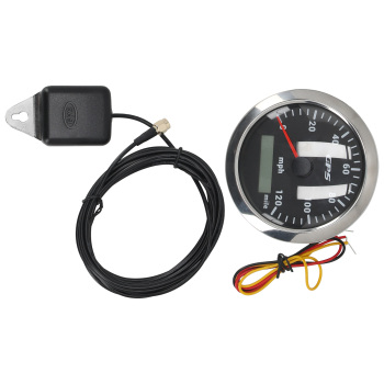 85mm GPS Speedometer Odometer 0-120MPH Gauge For Marine Boat Car Truck 9~32V DC