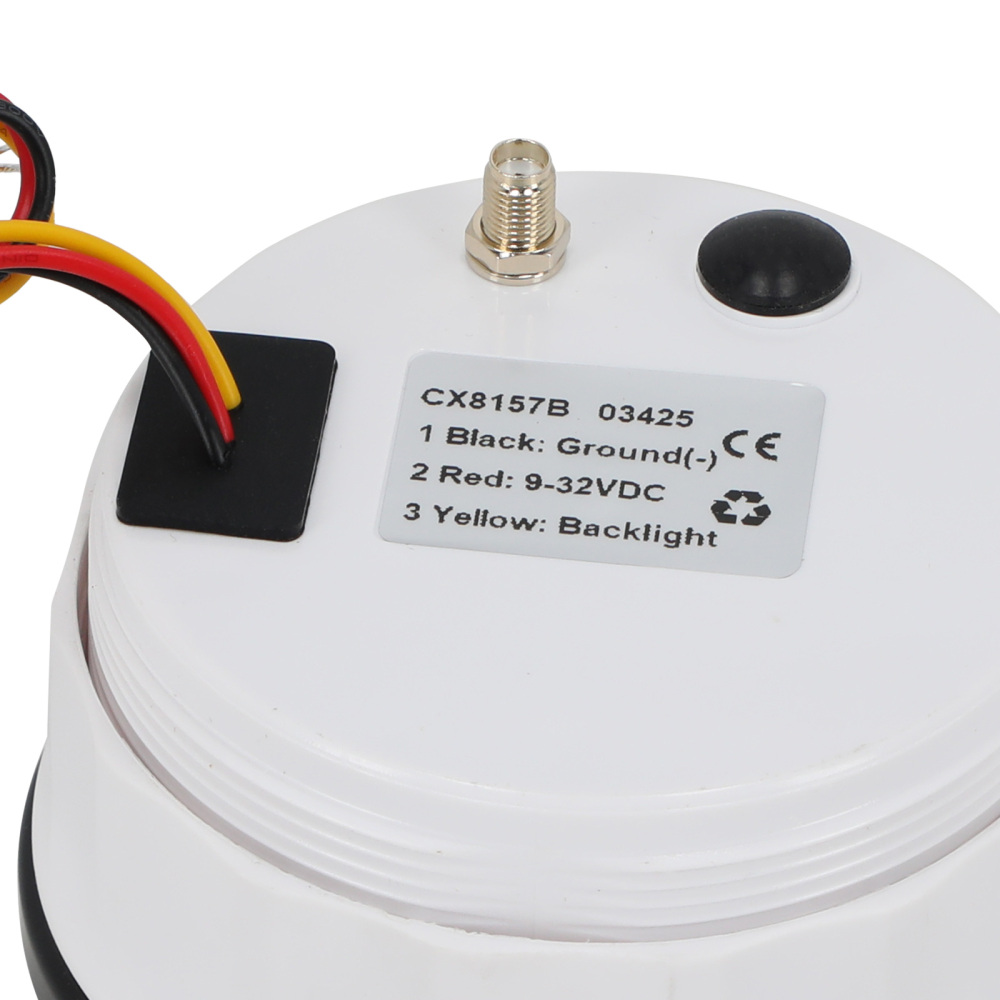 85mm Digital GPS Speedometer Gauge 0-160MPH 7 Colors For Car Boat Motorcycle