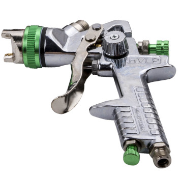 2.5mm Tip HVLP Paint Air Spray Gun Kit Gravity Feed Car Primer Gauge Protable