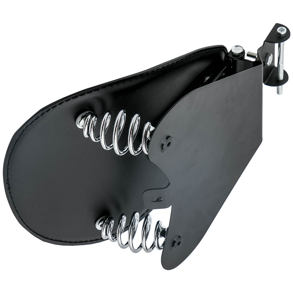 Leather Motorcycle Solo compatible for Seat Mount Bracket Spring compatible for Harley Yamaha Honda XL883