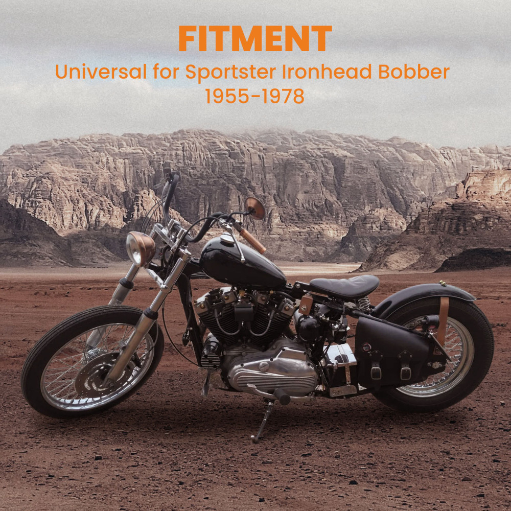 New 1.5 Gallon Gas Tank Direct Mount for Ironhead Bobber