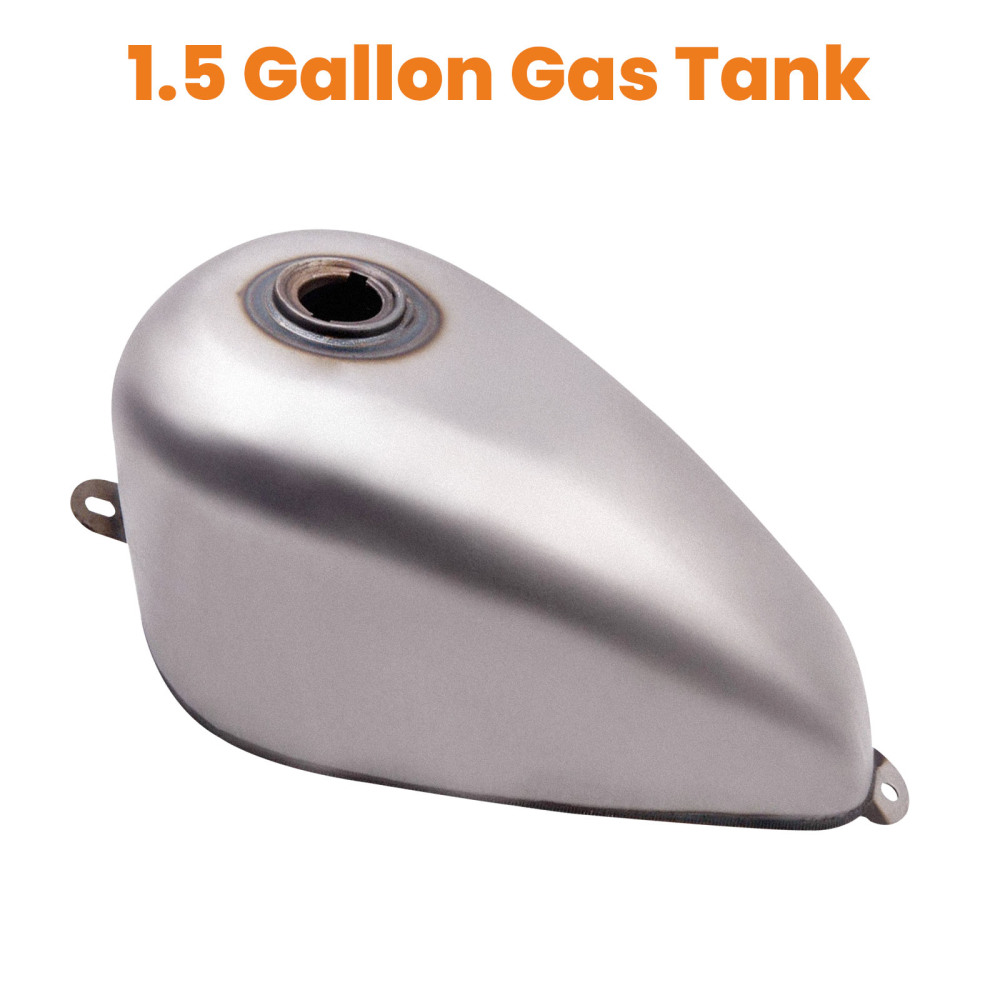 New 1.5 Gallon Gas Tank Direct Mount for Ironhead Bobber