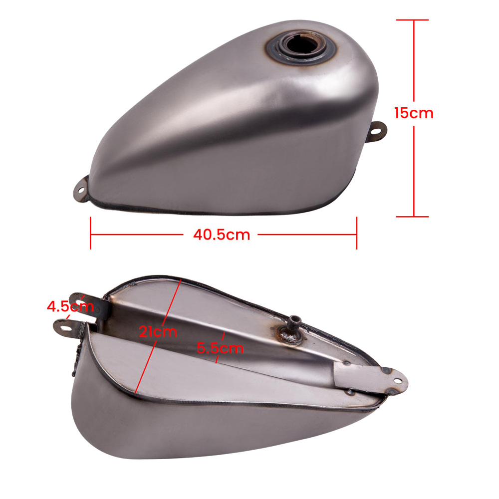 New 1.5 Gallon Gas Tank Direct Mount for Ironhead Bobber