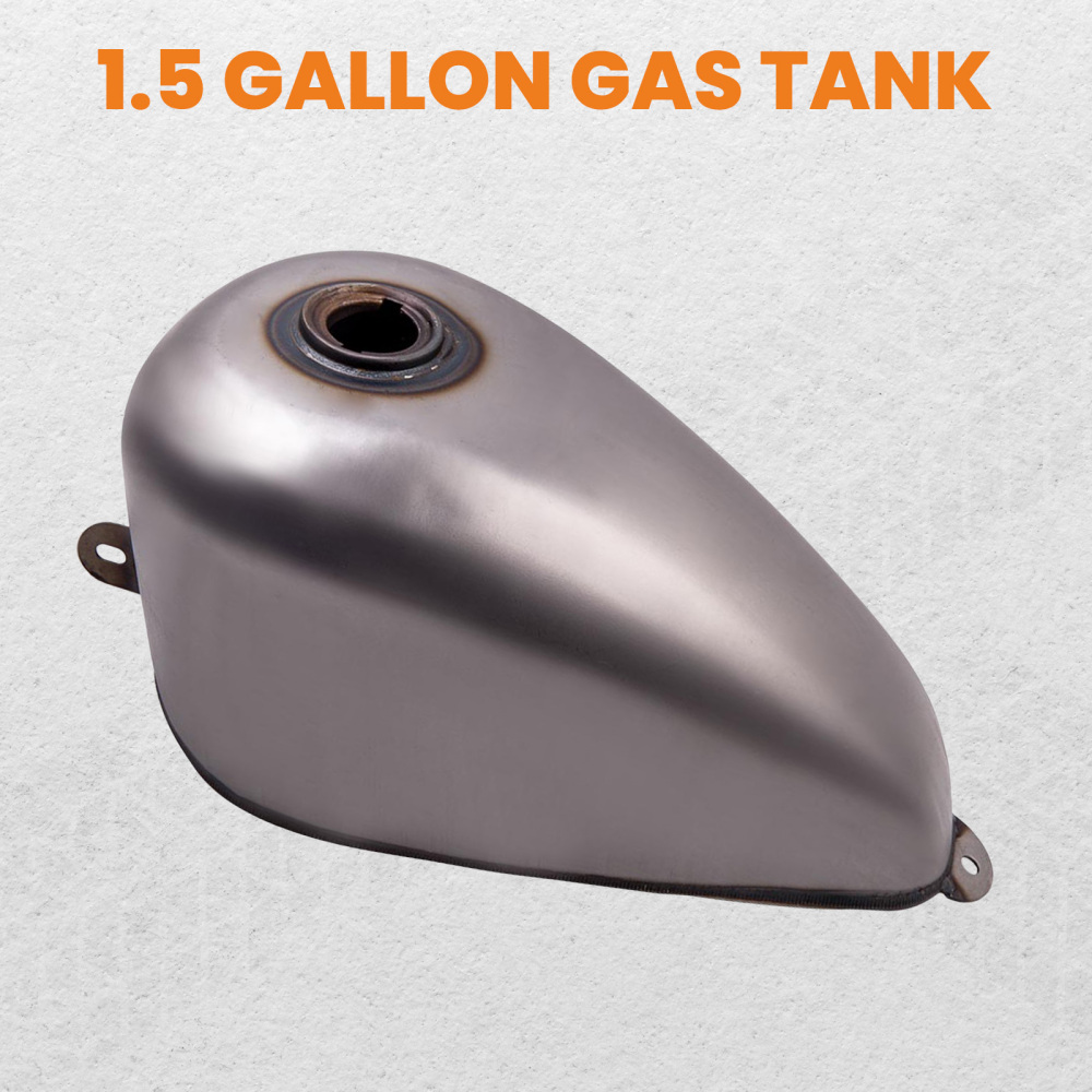 New 1.5 Gallon Gas Tank Direct Mount for Ironhead Bobber