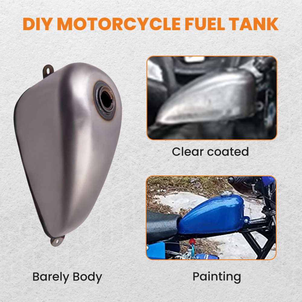 New 1.5 Gallon Gas Tank Direct Mount for Ironhead Bobber