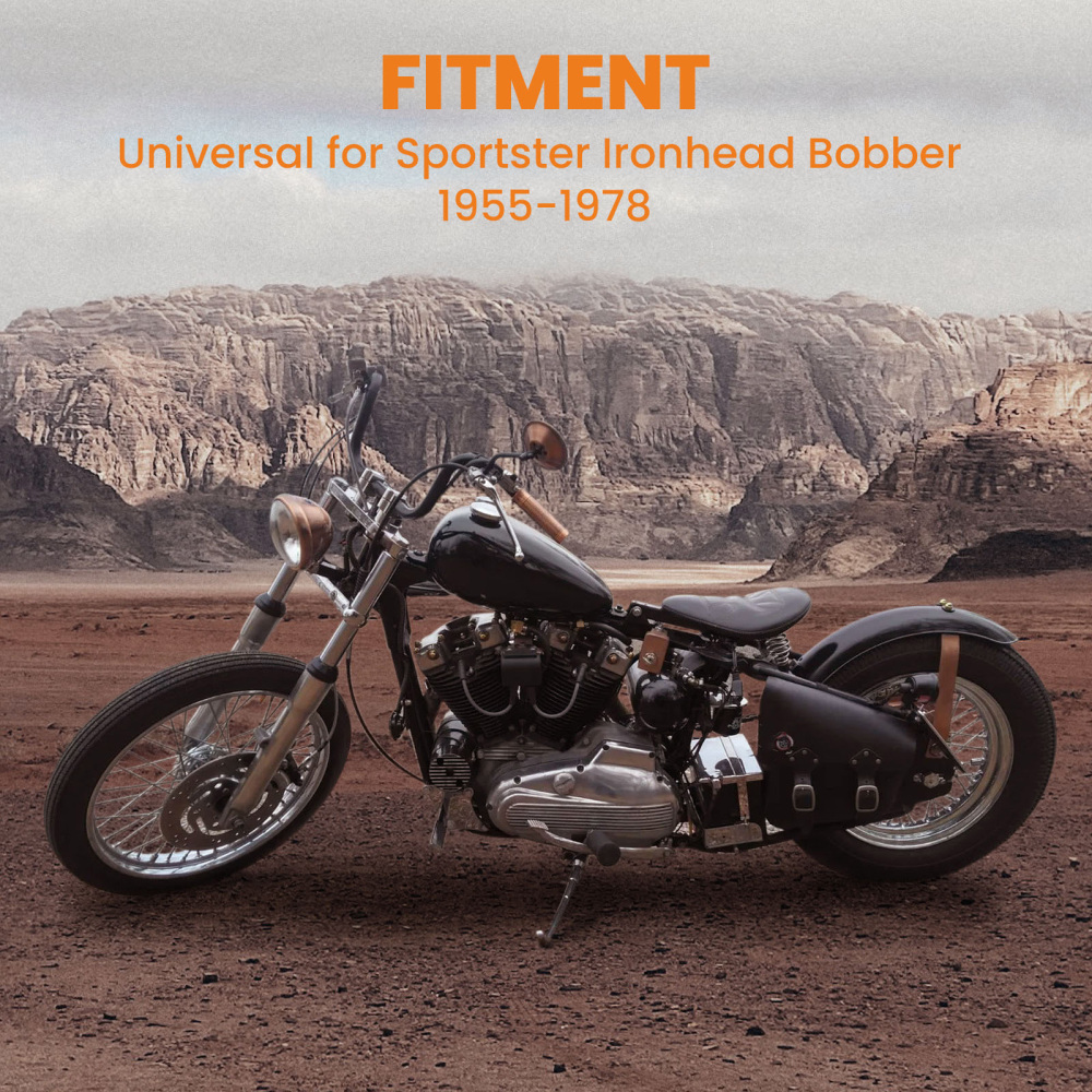 New 1.5 Gallon Gas Tank Direct Mount for Ironhead Bobber