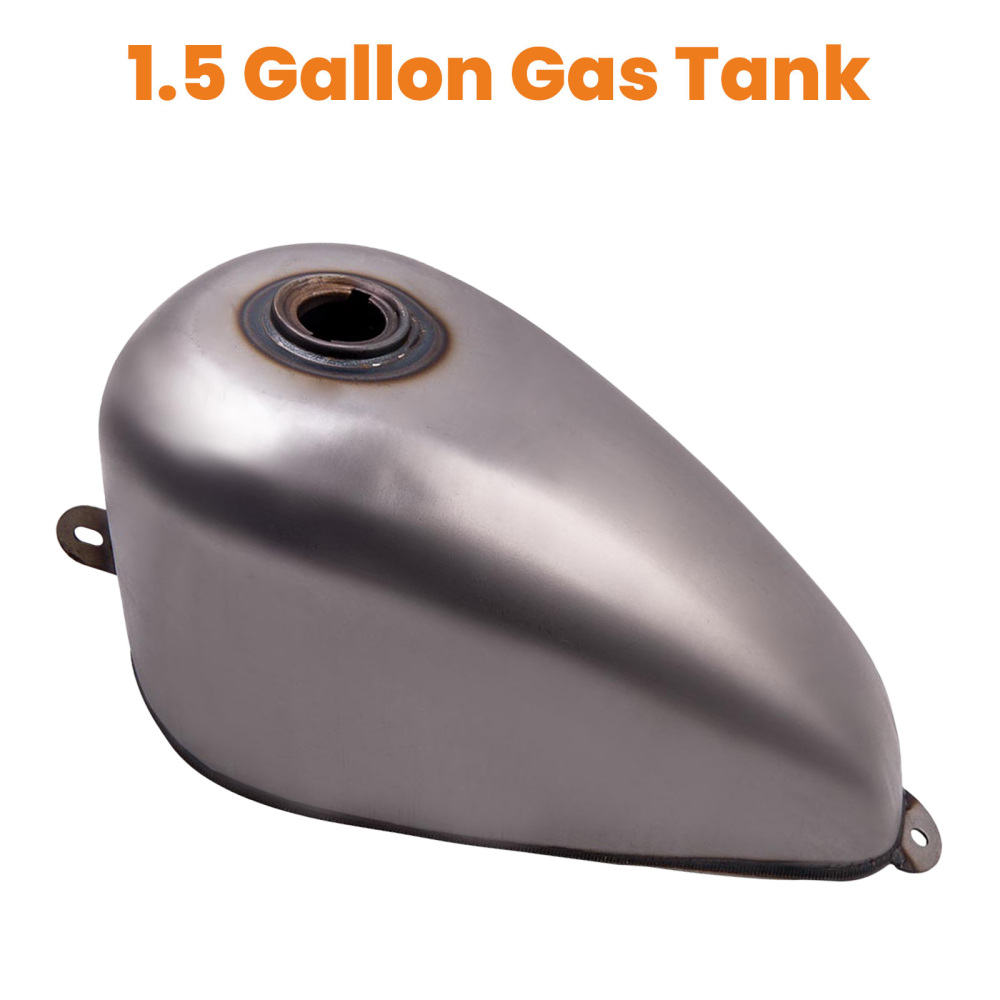 New 1.5 Gallon Gas Tank Direct Mount for Ironhead Bobber