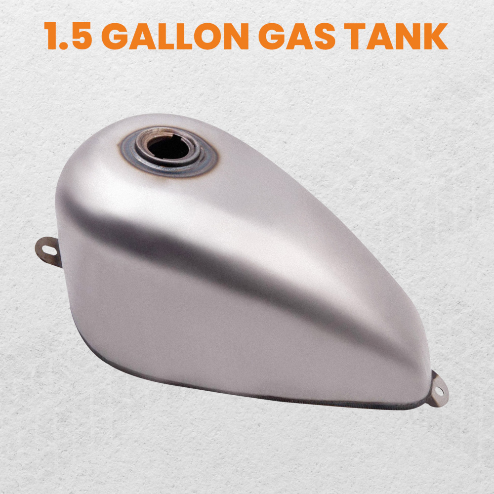 New 1.5 Gallon Gas Tank Direct Mount for Ironhead Bobber