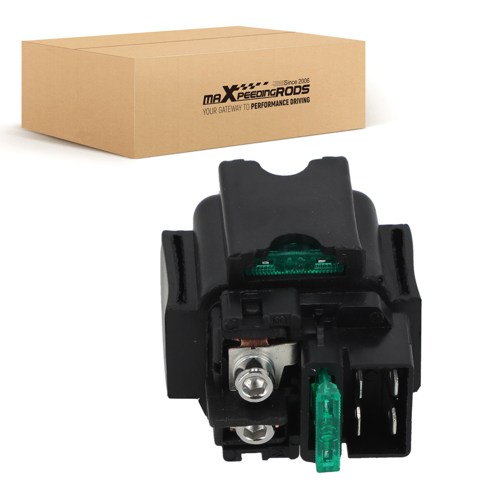 Starter Solenoid Relay Switch compatible for Kawasaki KFX450R 2008-2014 27010-0781 12V