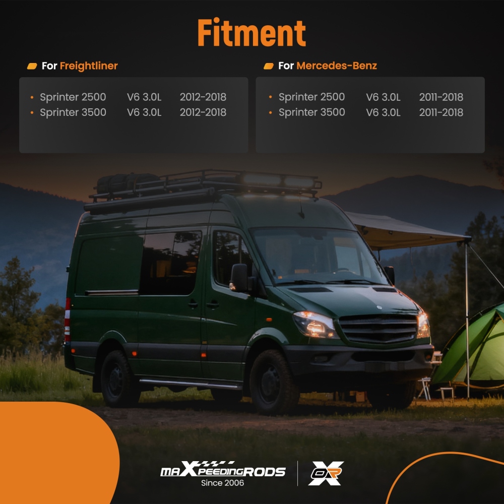 Starter Motor compatible for Mercedes Sprinter 2500 3.0L 11-18 A0009062402 1.8kW 10 Teeth