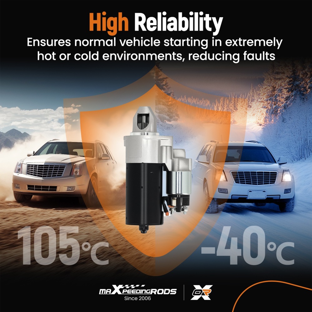 Starter Motor compatible for Mercedes Sprinter 2500 3.0L 11-18 A0009062402 1.8kW 10 Teeth