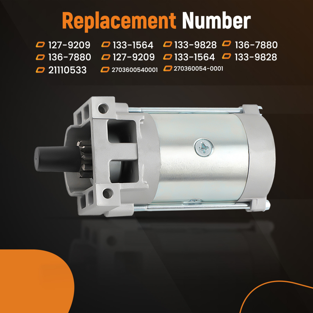 Starter for Exmark Toro 136-7880 133-9828 133-1564 127-9209 for Gravely 21110533