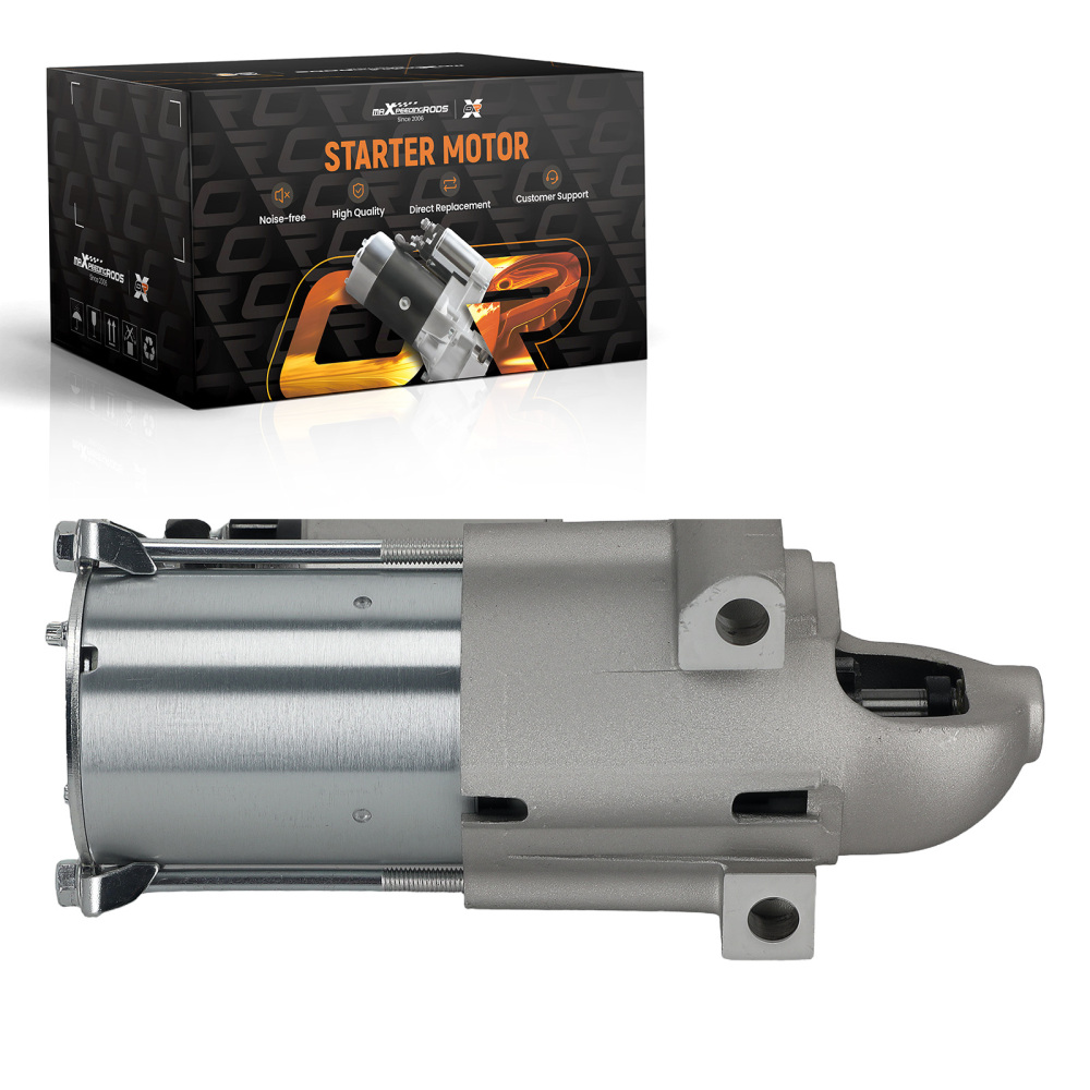 Starter Motor compatible for Chevrolet Tahoe 5.3L V8 2009-2011 2012 2013 2014 12V 9 Teeth