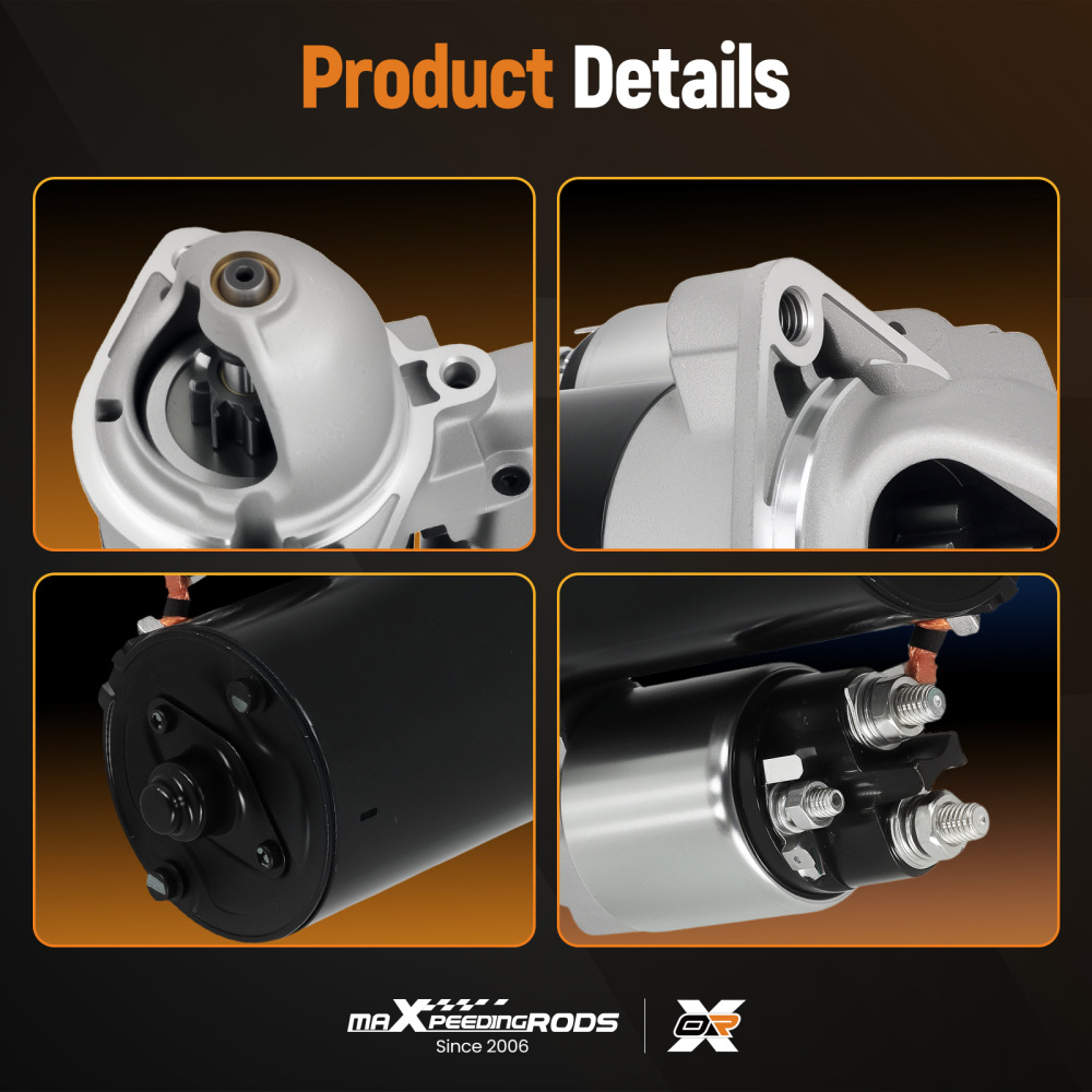 Starter Motor compatible for BMW 3 Series 325td E36 2.5L 1993 1994 1995-1996 0001109025