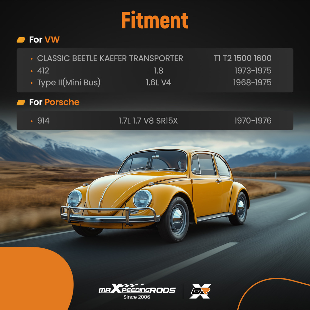 Starter Motor Vag 11191 compatible for VW Classic Beetle Kaefer Transporter T1 T2 1500 1600