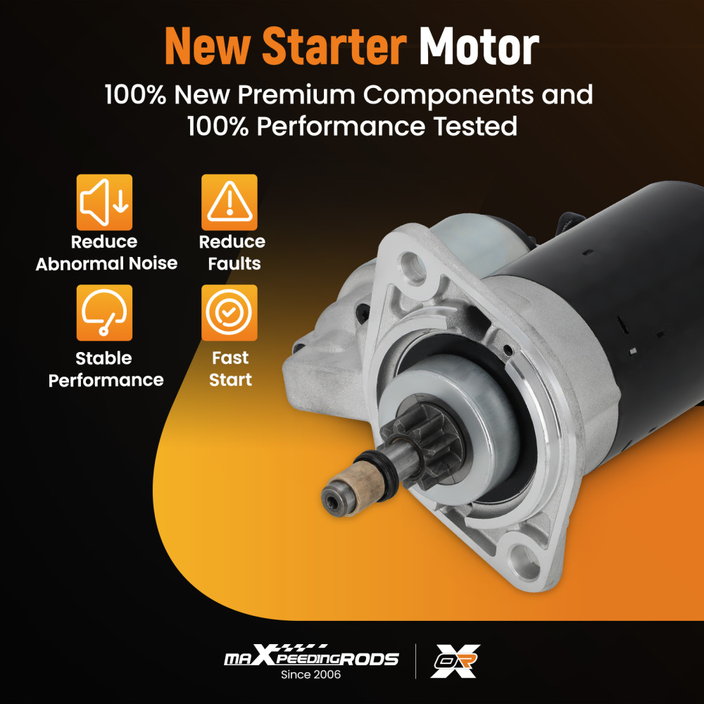 Starter Motor Vag 11191 compatible for VW Classic Beetle Kaefer Transporter T1 T2 1500 1600