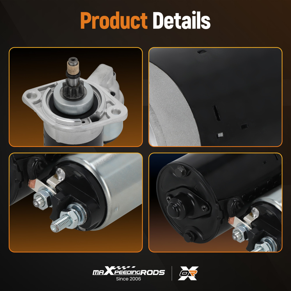 Starter Motor Vag 11191 compatible for VW Classic Beetle Kaefer Transporter T1 T2 1500 1600