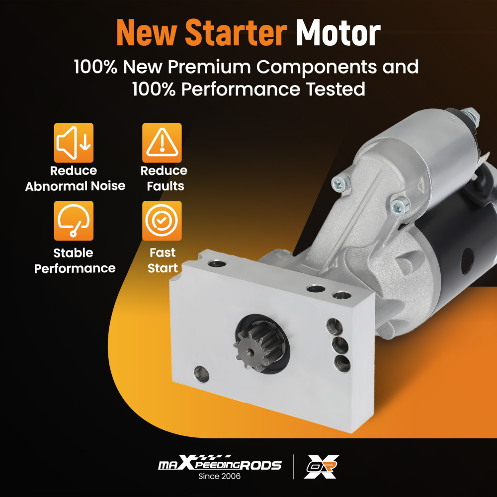 Small & Big Block Starter compatible for Chevy GMC HD compatible for Mini Starter Motor 3HP 305 350 454 V8