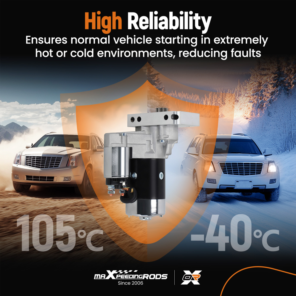 Small & Big Block Starter compatible for Chevy GMC HD compatible for Mini Starter Motor 3HP 305 350 454 V8