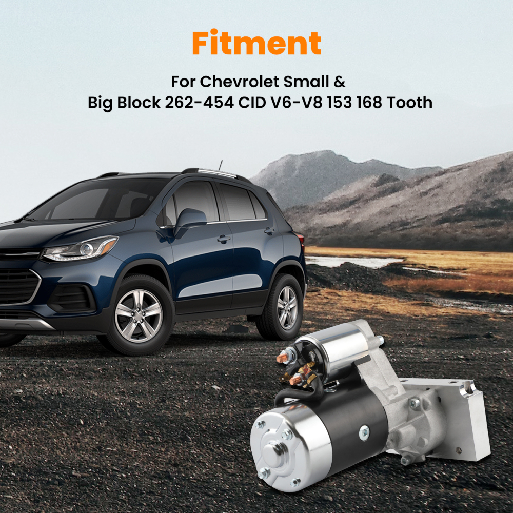 Motorini avviamento compatibile per Chevy-V8 Small Block A/T S13-65C, S13-65S1, S13-65S1BX