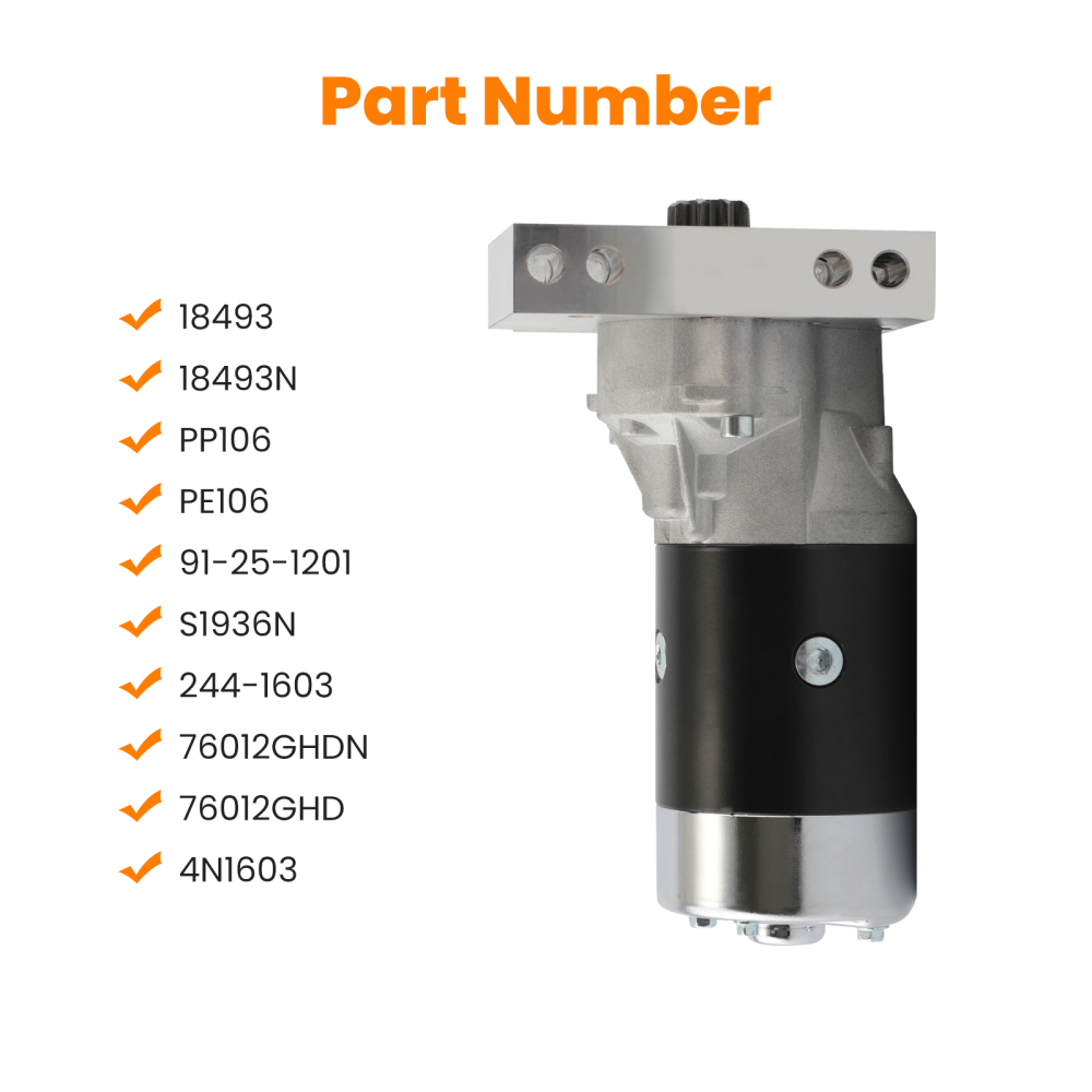 Motorini avviamento compatibile per Chevy-V8 Small Block A/T S13-65C, S13-65S1, S13-65S1BX