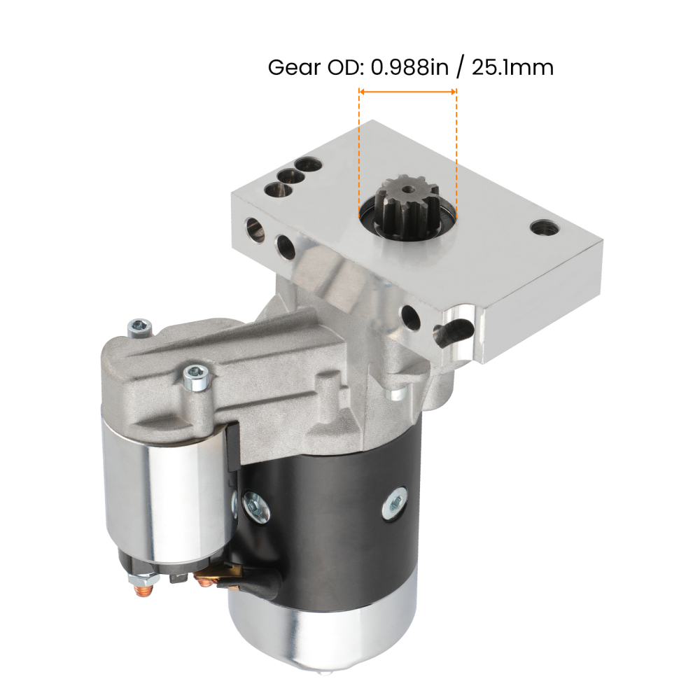 Motorini avviamento compatibile per Chevy-V8 Small Block A/T S13-65C, S13-65S1, S13-65S1BX