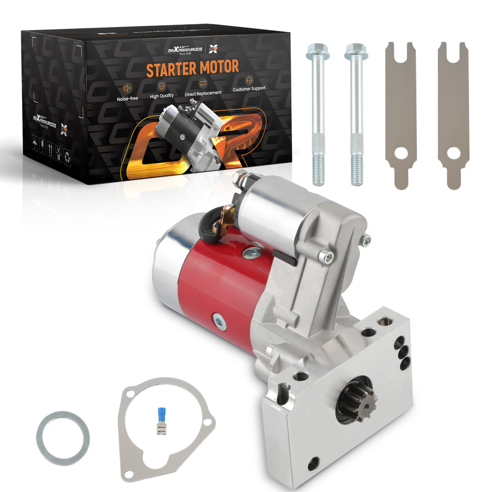 Starter Motor compatible for Chevy 305 350 V8 Small / Big Block 153 / 168 Tooth Flywheels